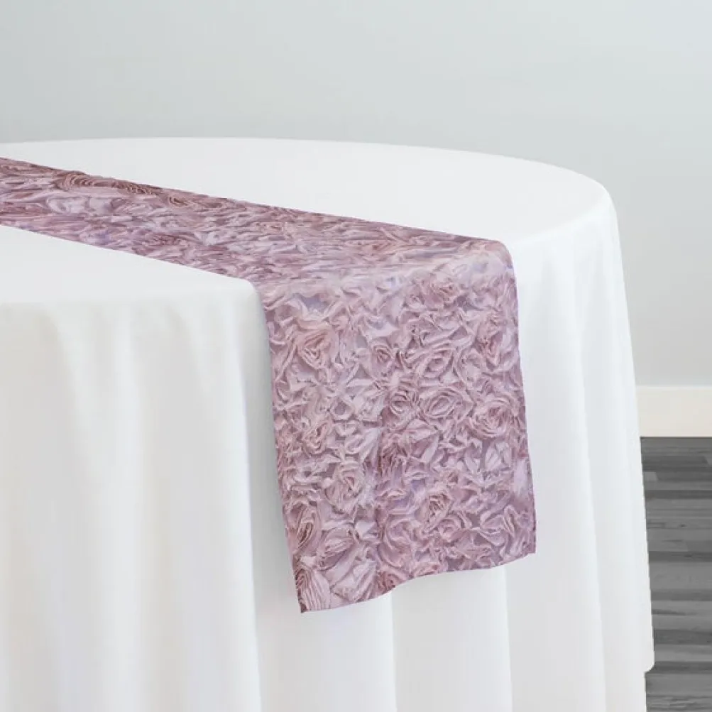 Lush Chiffon Table Runner in Blush