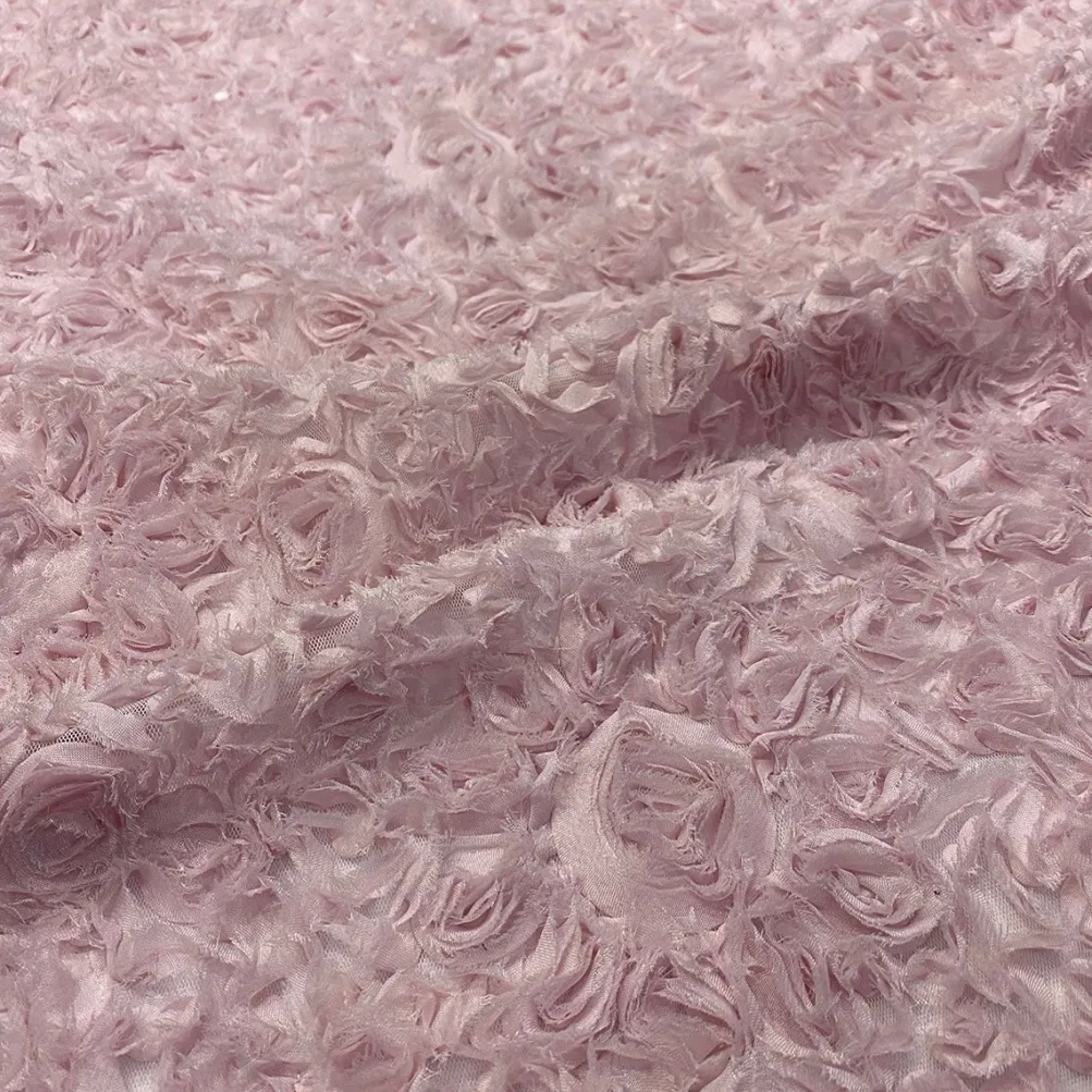 Lush Chiffon Table Runner in Blush