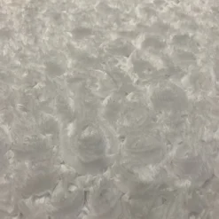Lush Chiffon Table Runner in White