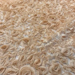 Lush Chiffon (w/ Poly Lining) Table Napkin in Champagne