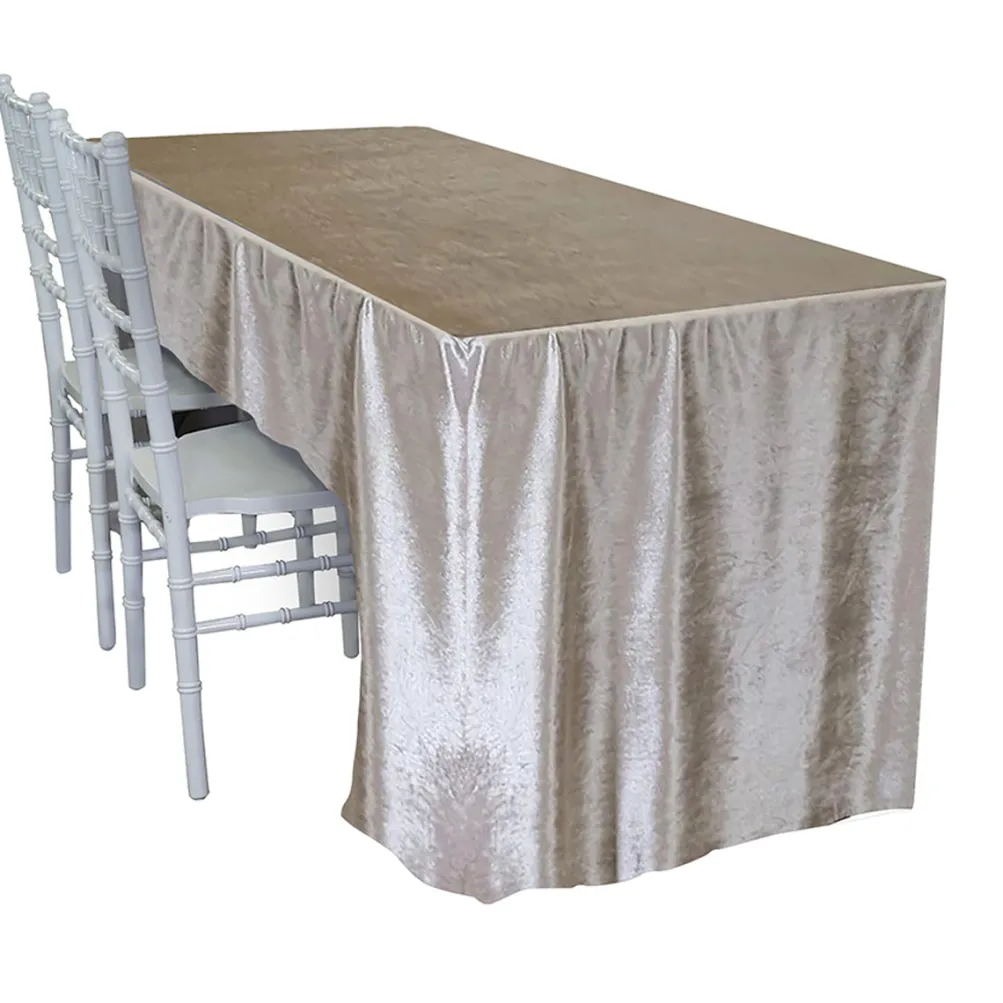 Lush Velvet Banquet Fitted Tablecloths - Hospitality Line