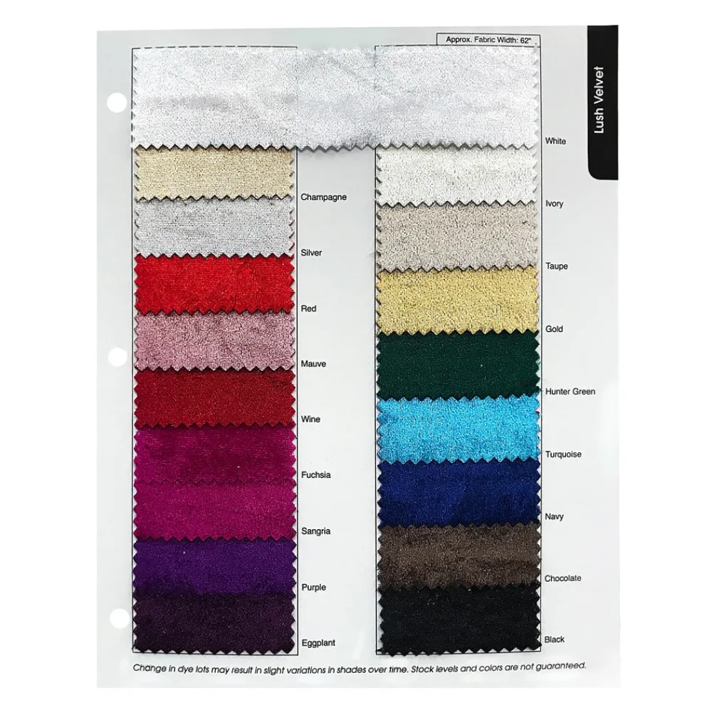 Lush Velvet Banquet Fitted Tablecloths - Hospitality Line