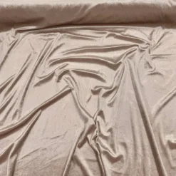 Lush Velvet Drapery Panel in Champagne