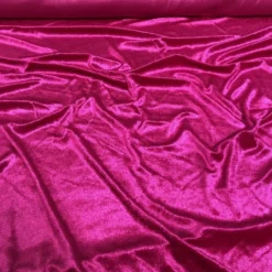 Lush Velvet Drapery Panel in Fuchsia