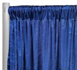 Lush Velvet Drapery Panel in Navy