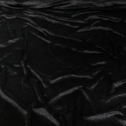 Lush Velvet Table Linen in Black