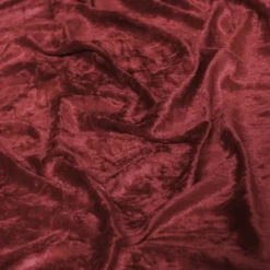 Lush Velvet Table Linen in Burgundy