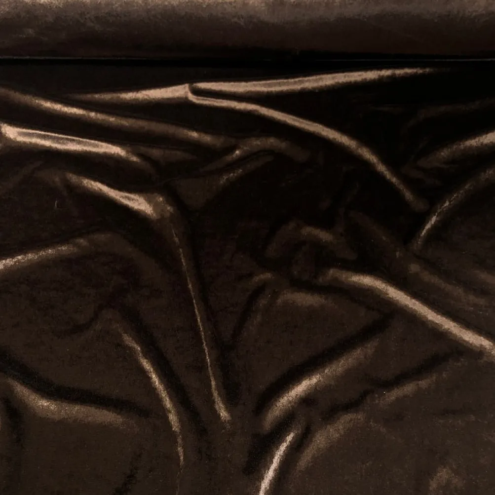 Lush Velvet Table Linen in Chocolate