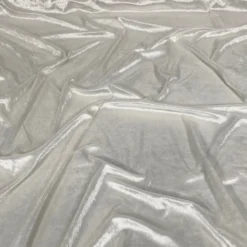 Lush Velvet Table Linen in Ivory