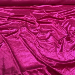 Lush Velvet Table Runner in Fuchsia