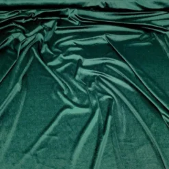 Lush Velvet Table Runner in Hunter Green