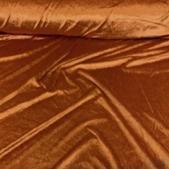Lush Velvet Table Runner in Rust