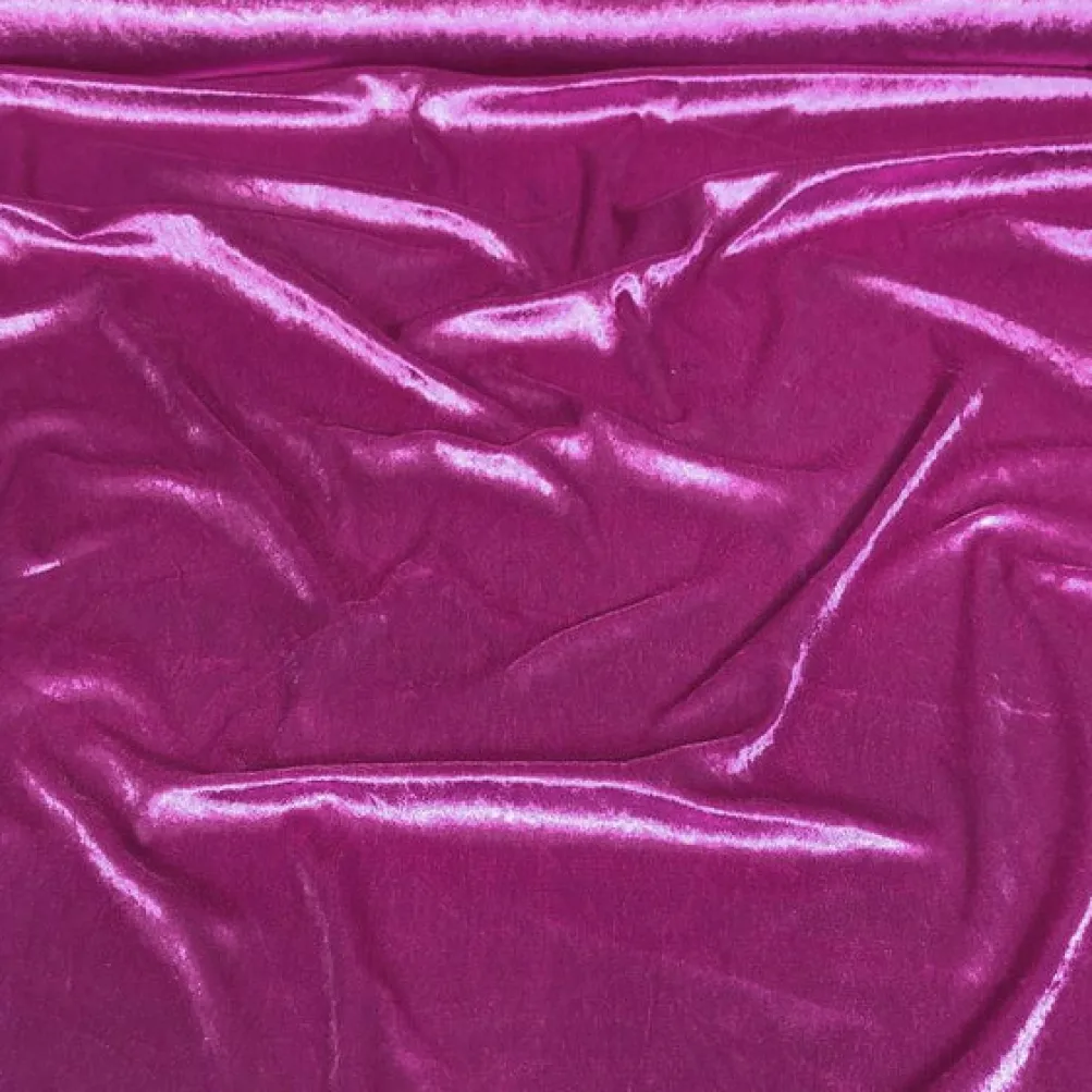 Lush Velvet Table Runner in Sangria