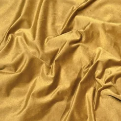 Luxury Plush Velvet Table Linen in Antique Gold