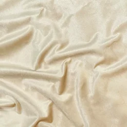 Luxury Plush Velvet Table Linen in Bone