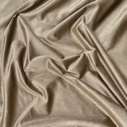 Luxury Plush Velvet Table Linen in Taupe