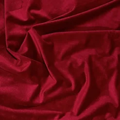 Luxury Plush Velvet Table Linen in Wine