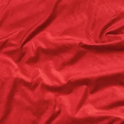 Luxury Plush Velvet Table Linen in Red