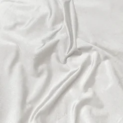 Luxury Plush Velvet Table Linen in White