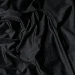 Luxury Plush Velvet Table Runner in Black