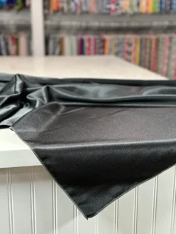 Luxury Satin Table Linen in Black