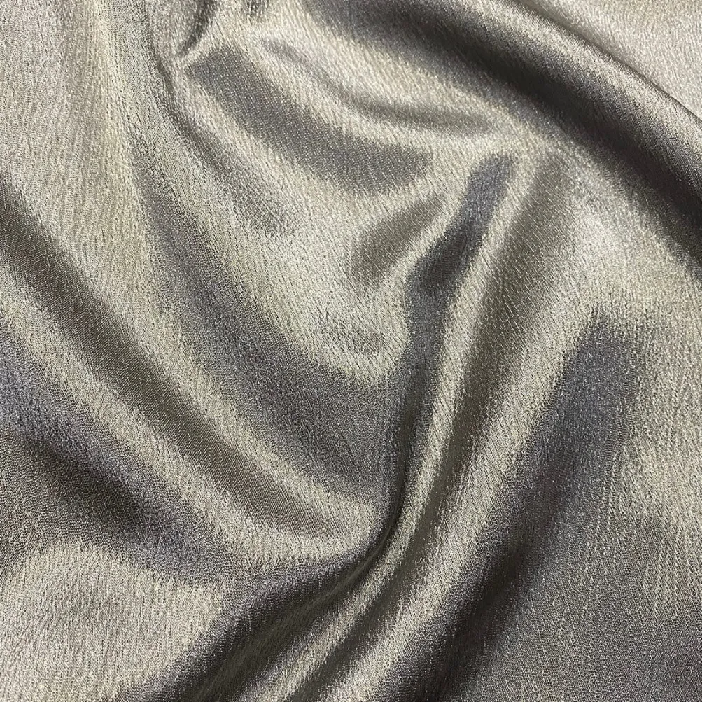 Luxury Satin Table Linen in Charcoal