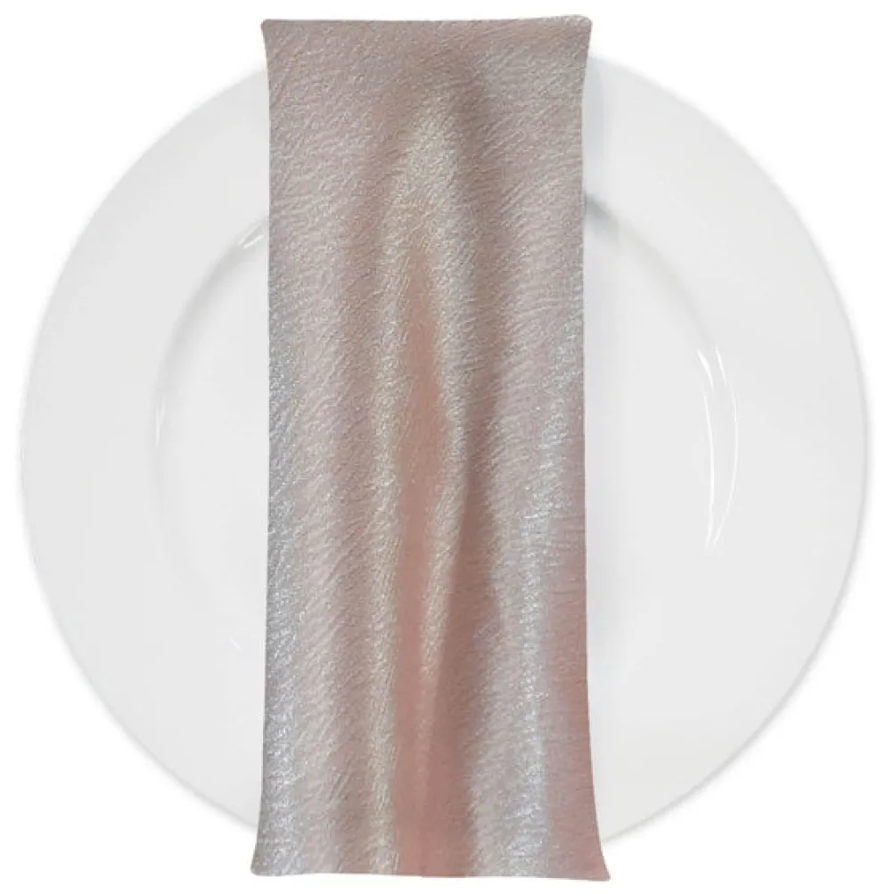 Luxury Satin Table Napkin in Blush