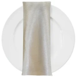 Luxury Satin Table Napkin in Champagne