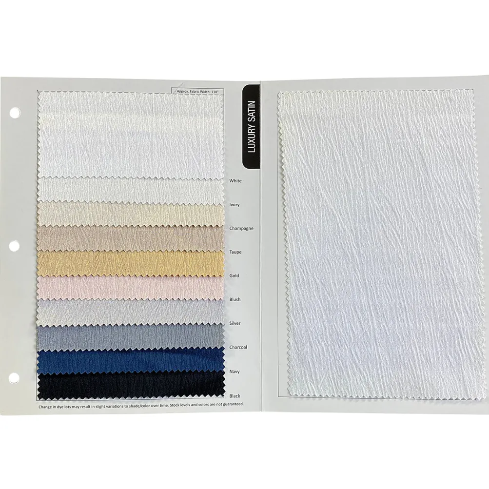 Luxury Satin Table Napkin in Gold
