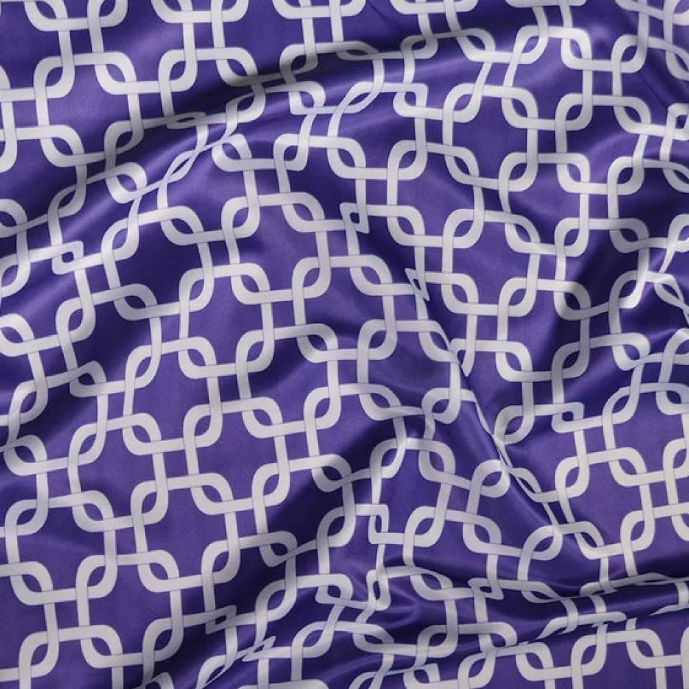 Lynx Print (Lamour) Table Linen in Purple