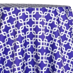 Lynx Print (Lamour) Table Linen in Purple