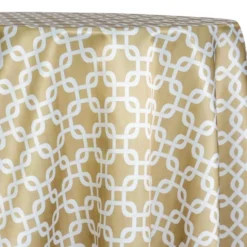 Lynx Print (Lamour) Table Linen in Khaki
