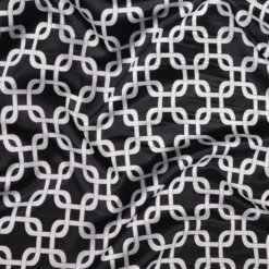 Lynx Print (Lamour) Table Linen in Black