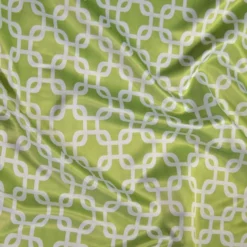Lynx Print (Lamour) Table Linen in Avocado