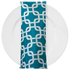 Lynx Print (Lamour) Table Napkin in Jade