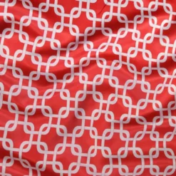 Lynx Print (Lamour) Table Runner in Red