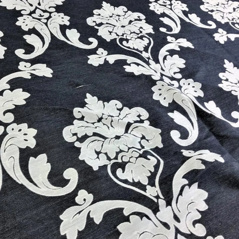 Madison Jacquard (Reversible) Table Linen in Navy