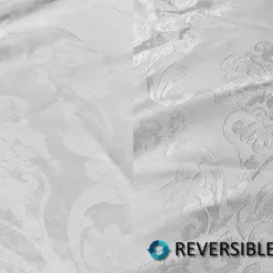 Madison Jacquard (Reversible) Table Linen in White