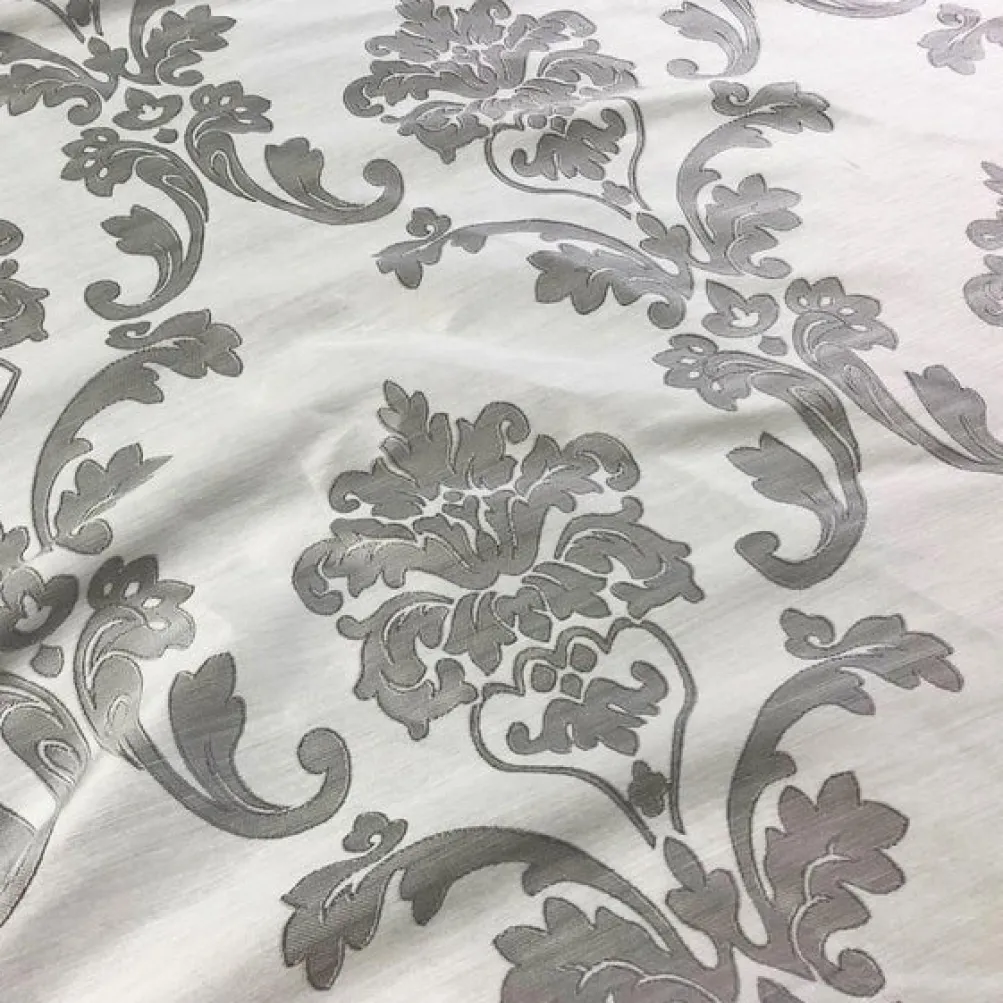 Madison Jacquard (Reversible) Table Runner in Silver