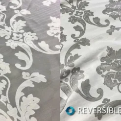Madison Jacquard (Reversible) Table Runner in Silver