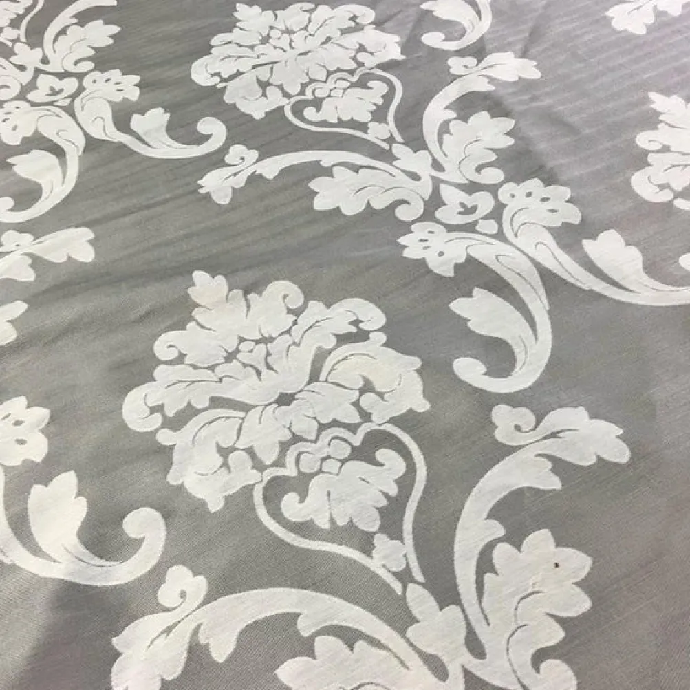 Madison Jacquard (Reversible) Table Runner in Silver