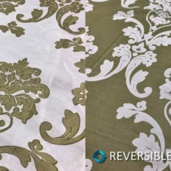 Madison Jacquard (Reversible) Table Linen in Kiwi