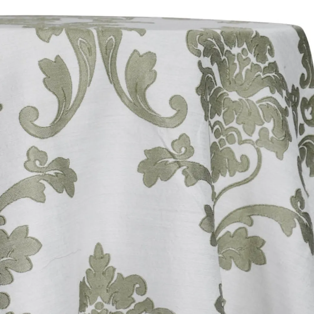 Madison Jacquard (Reversible) Table Linen in Kiwi