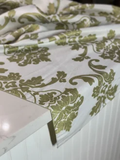 Madison Jacquard (Reversible) Table Linen in Kiwi