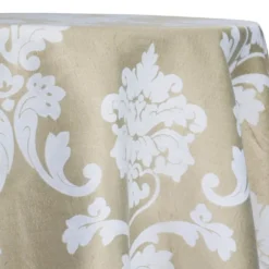 Madison Jacquard (Reversible) Table Linen in Champagne