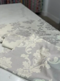 Madison Jacquard (Reversible) Table Linen in Champagne