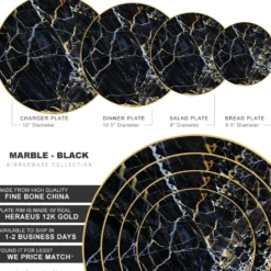 Marble Collection in Black