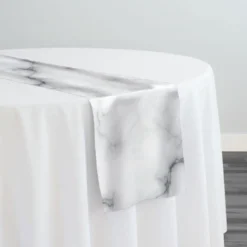 Marble (Poly Print) Table Runner