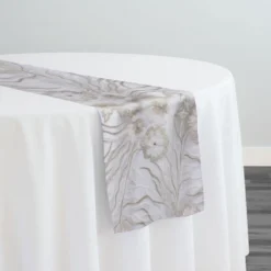 Marigold Sequins Table Runner in Ivory