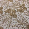 Marigold Sequins (w/ Poly Lining) Table Napkin in Rose Gold